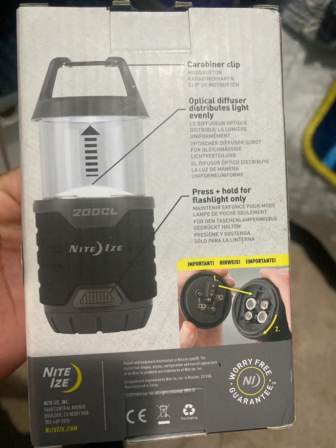 Nite Ize Radiant 200 Collapsible Lantern + Flashlight - New image indicator(2)