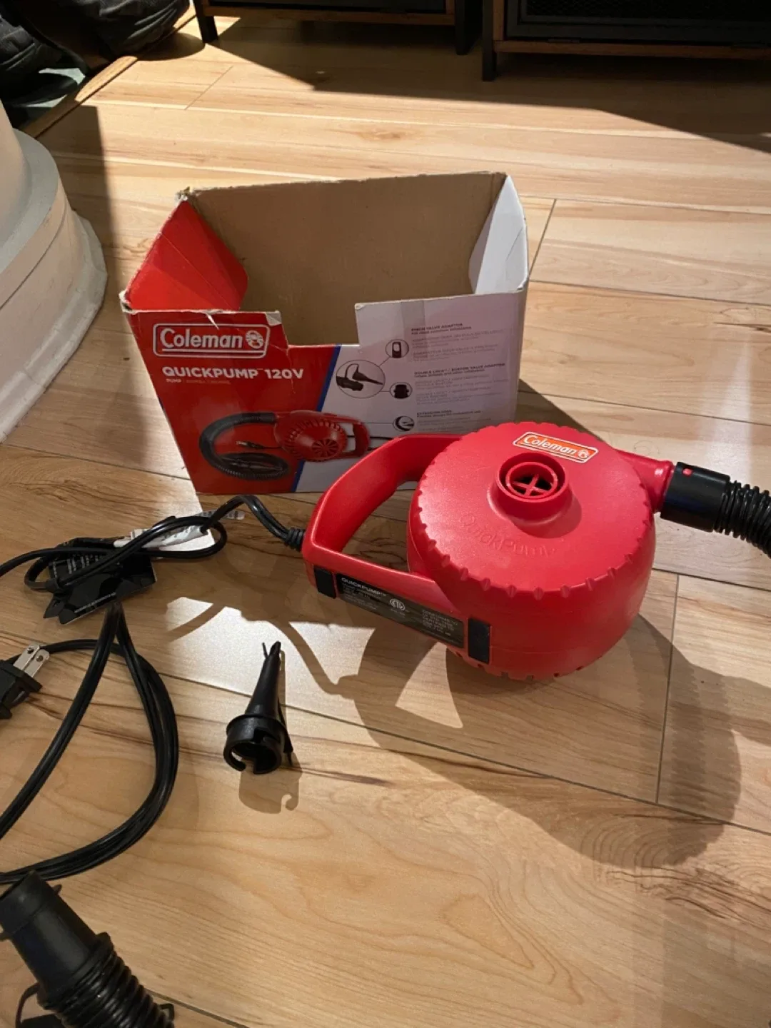 Coleman QuickPump 120V - Air Pump image indicator(3)