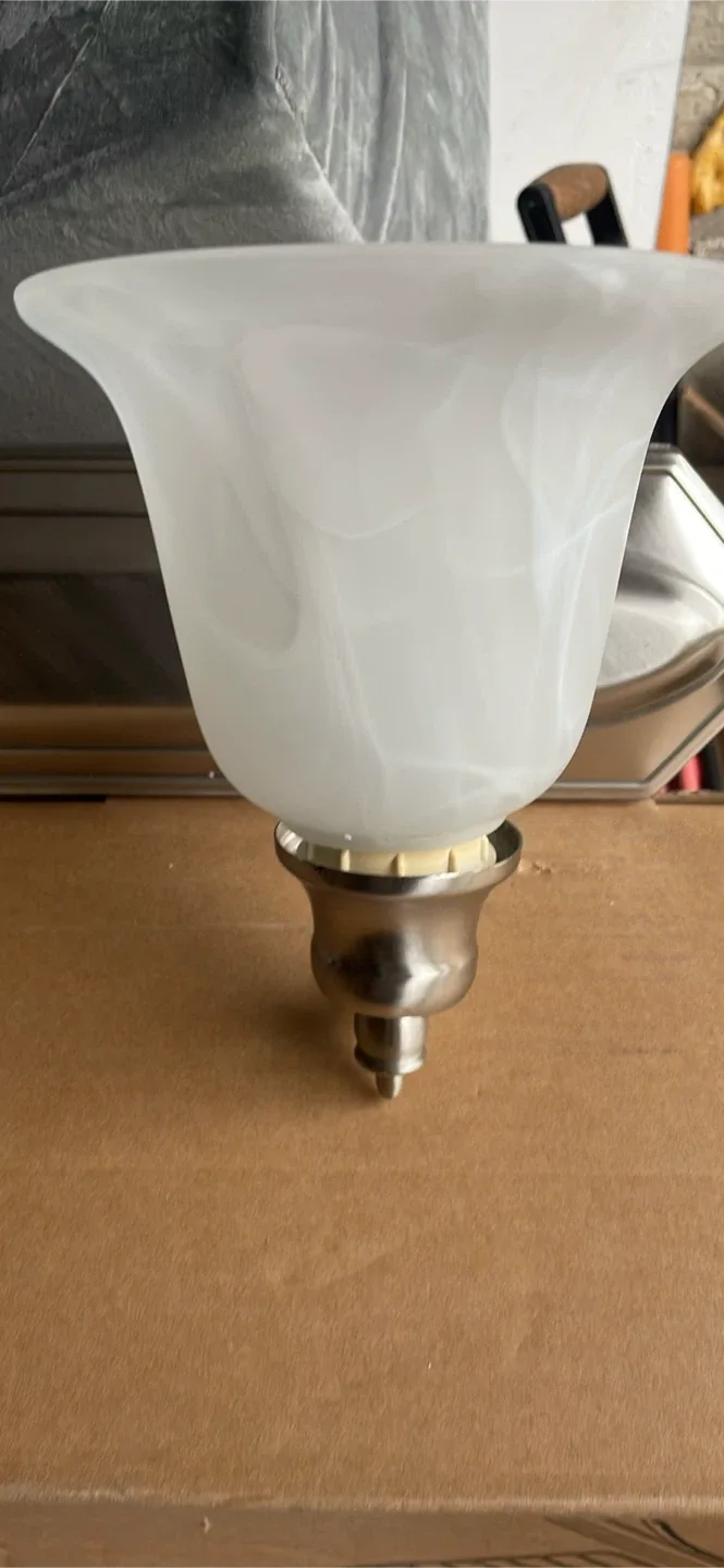 Bathroom Vanity Light Fixture with Two Lights thumbnail