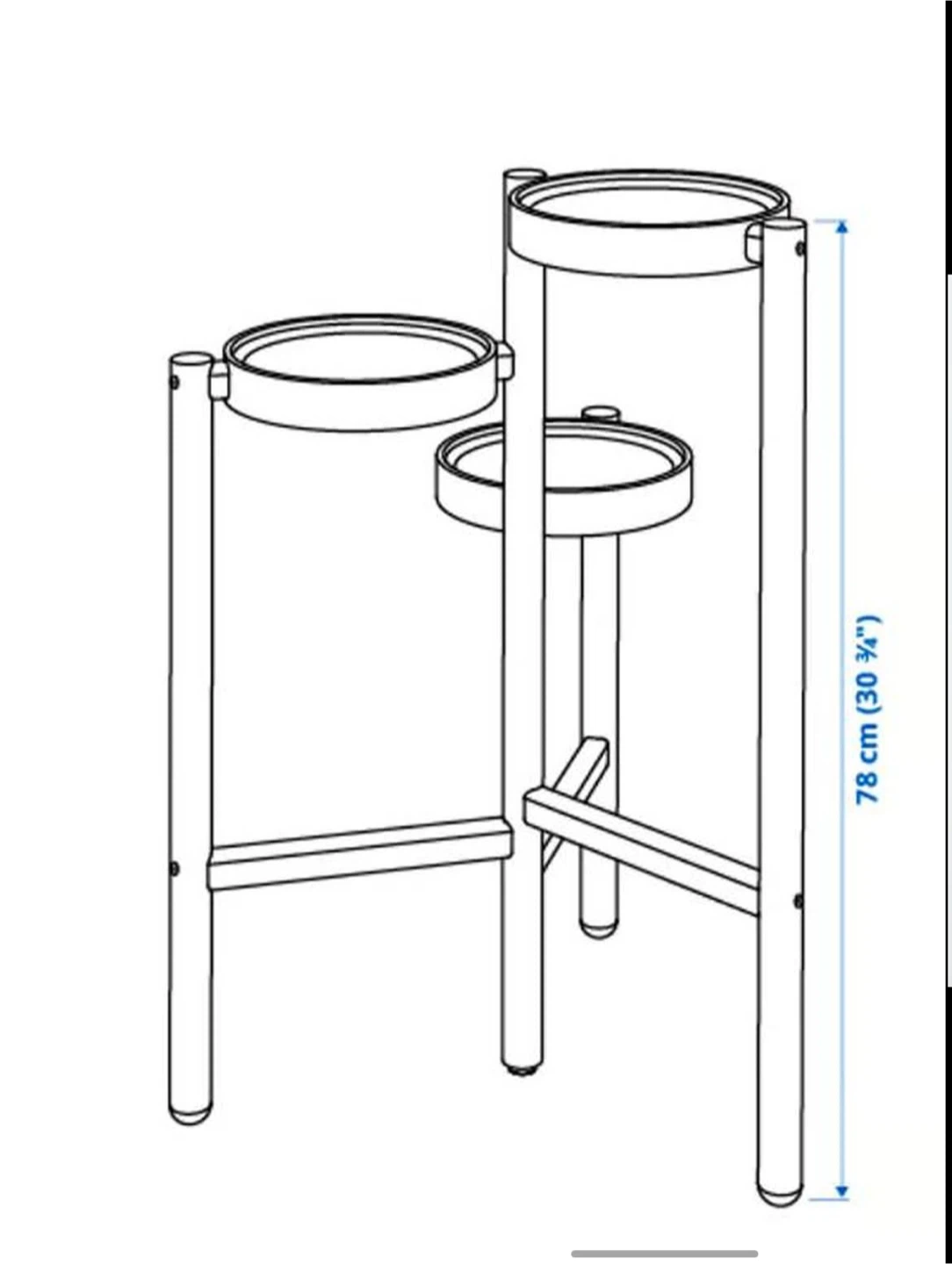 IKEA Satsumas Plant Stand - photo 4