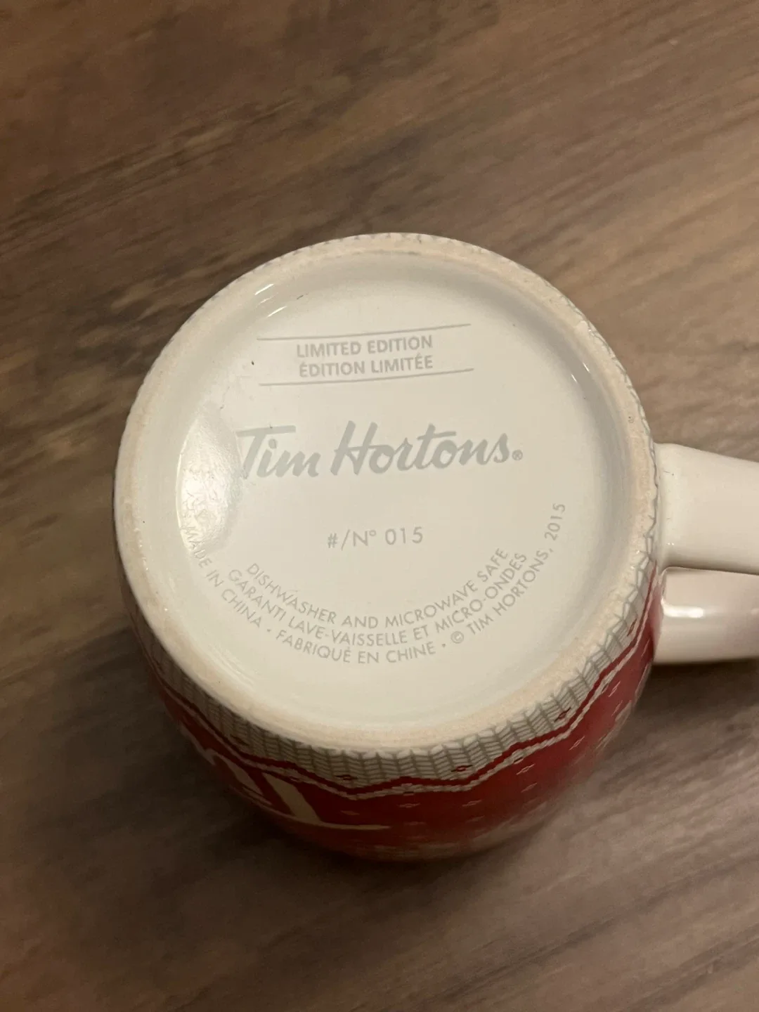 Tim Hortons Limited Edition  Christmas Mug image indicator(3)