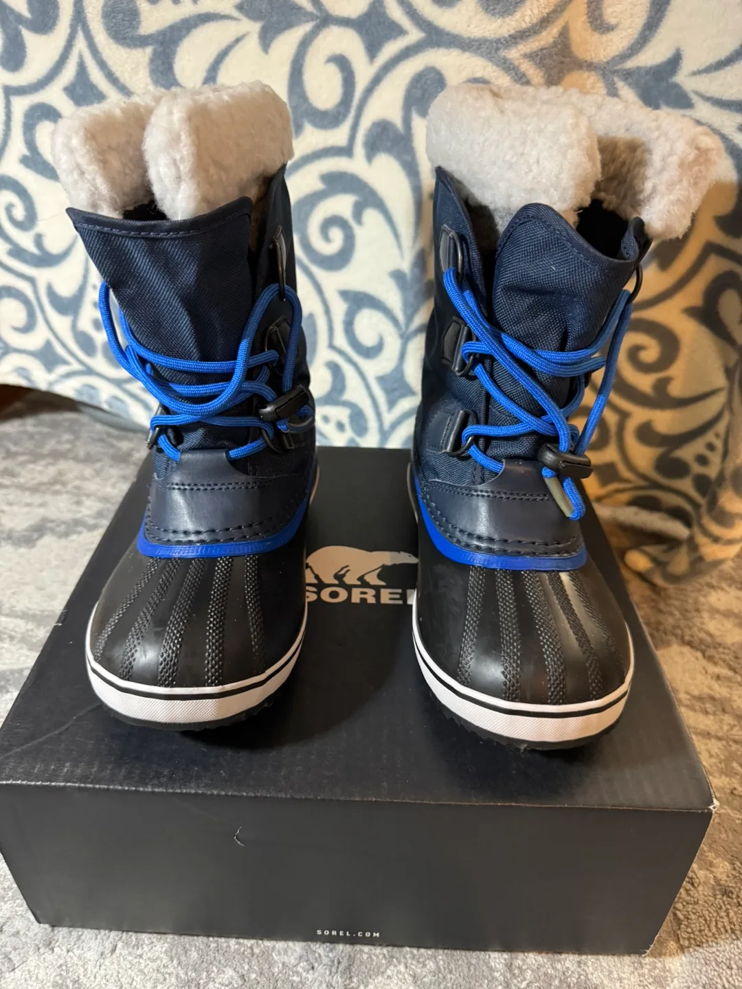 Sorel Kids' Flurry Boot - Navy/Blue image indicator(3)
