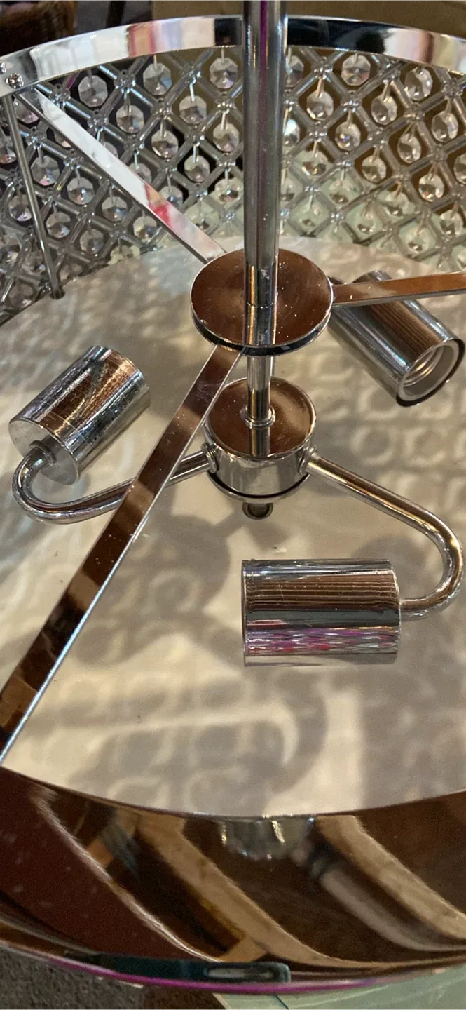 Crystal Chandelier - 15" Diameter image indicator(4)