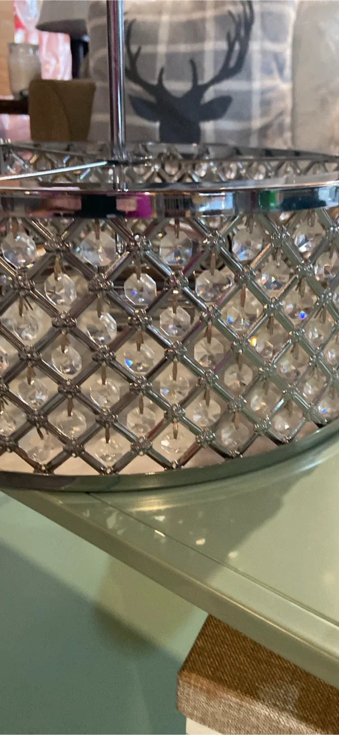 Crystal Chandelier - 15" Diameter image indicator(6)