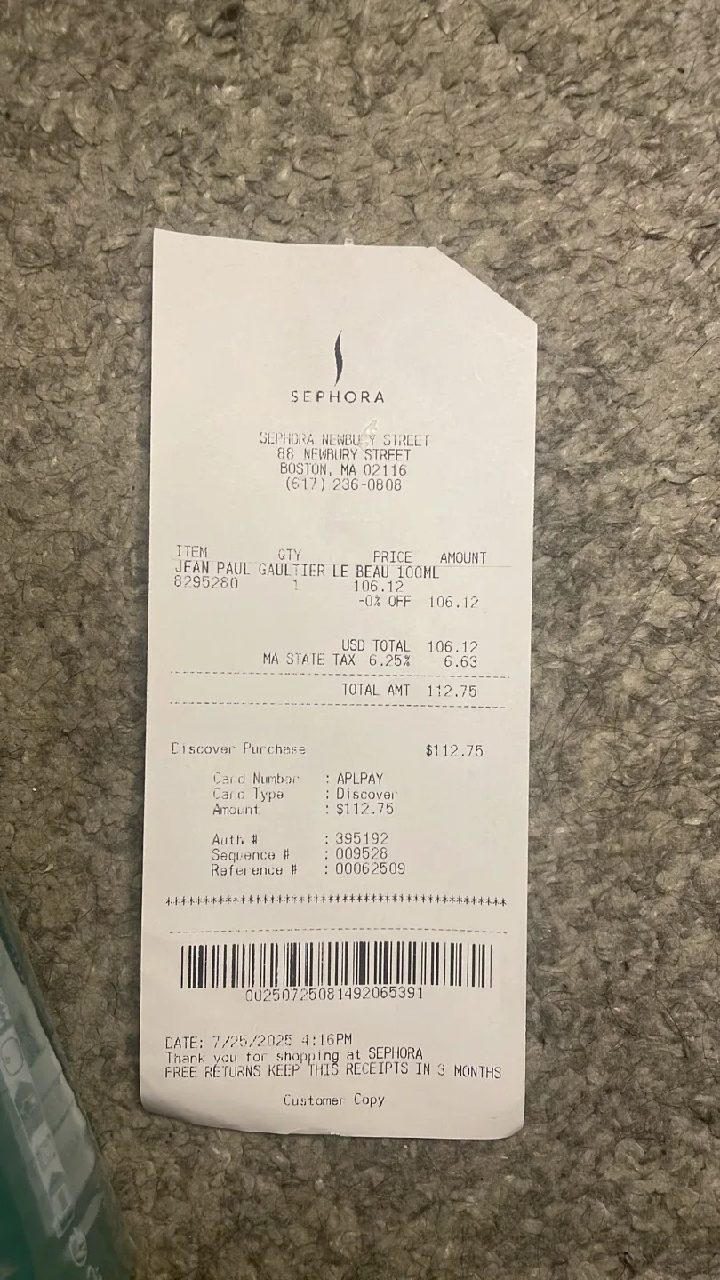 Jean Paul Gaultier Le Beau Eau de Parfum 125ml image indicator(2)