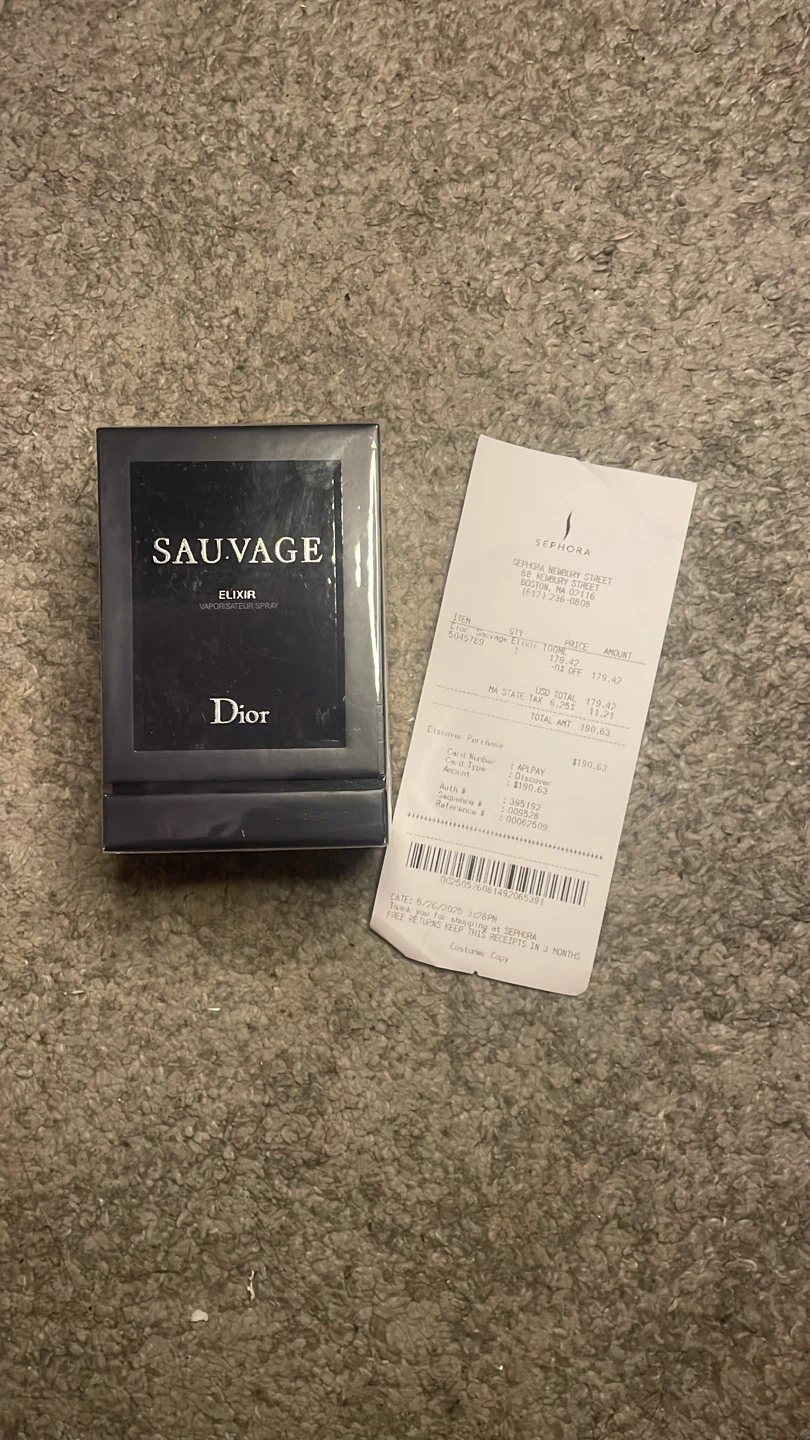 Dior Sauvage Elixir 100ml - New