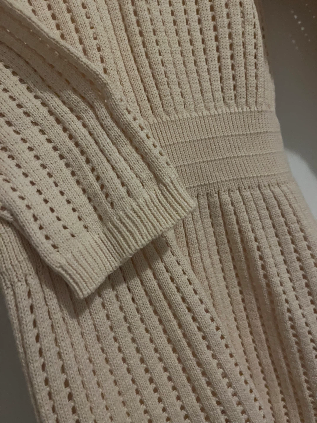 Beige Knit Dress - photo 2
