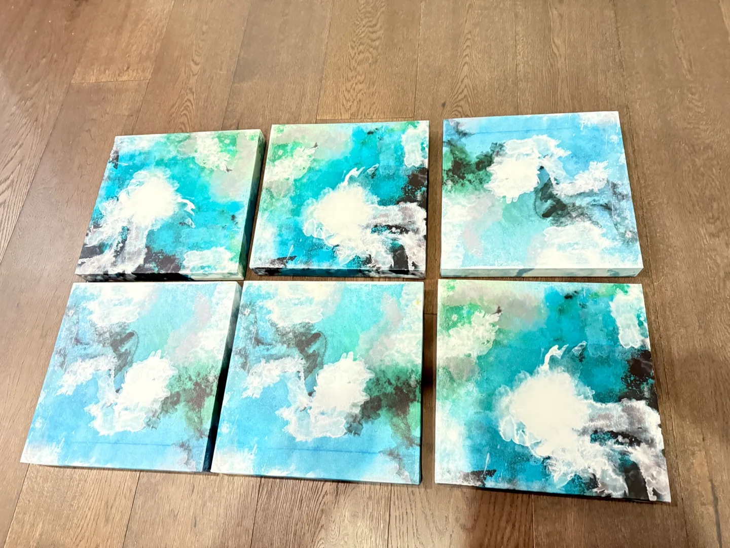 Set of 6 Canvas Wall Art Prints thumbnail