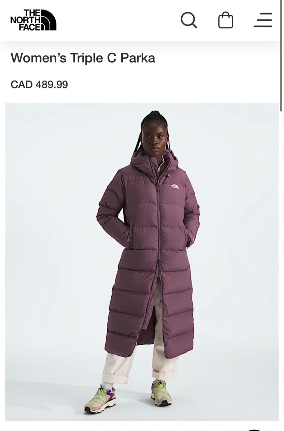 The North Face Women's Triple C Parka - XL thumbnail