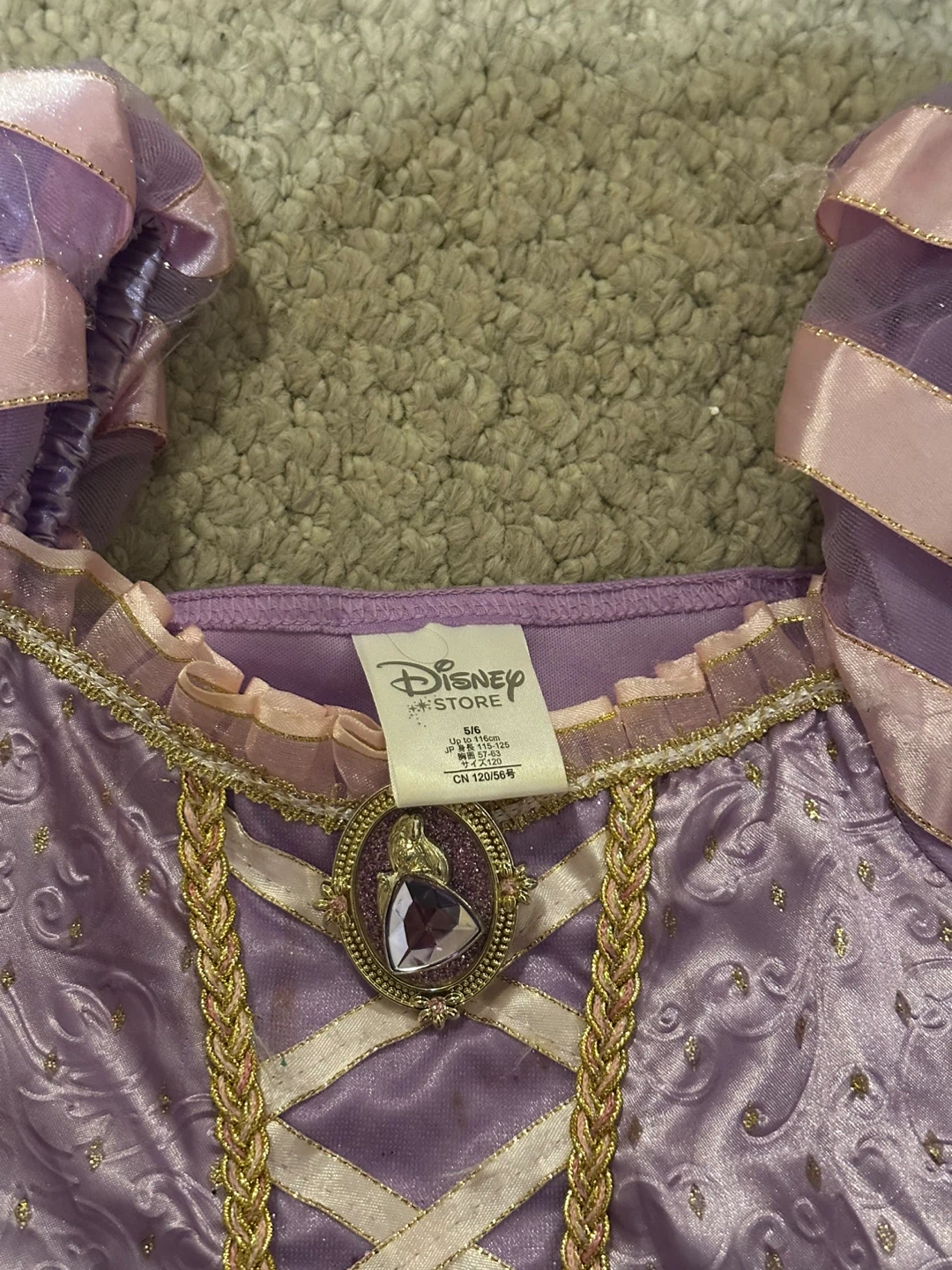 Disney Store Rapunzel Dress Size S (5/6) - photo 3