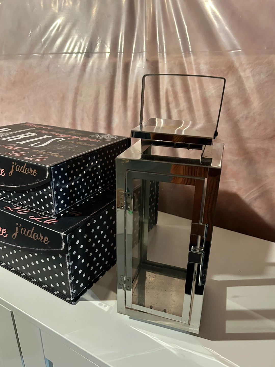 Silver Metal Lanterns (Set of 2) - photo 2