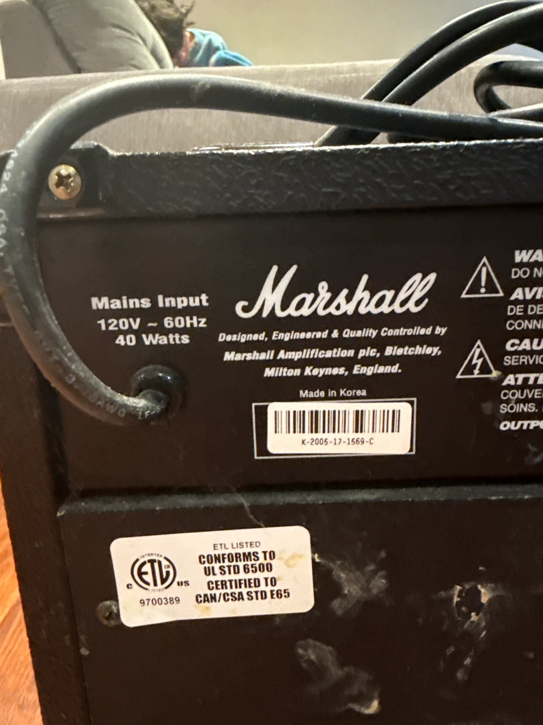 Marshall MG10CD Guitar Amplifier - photo 2