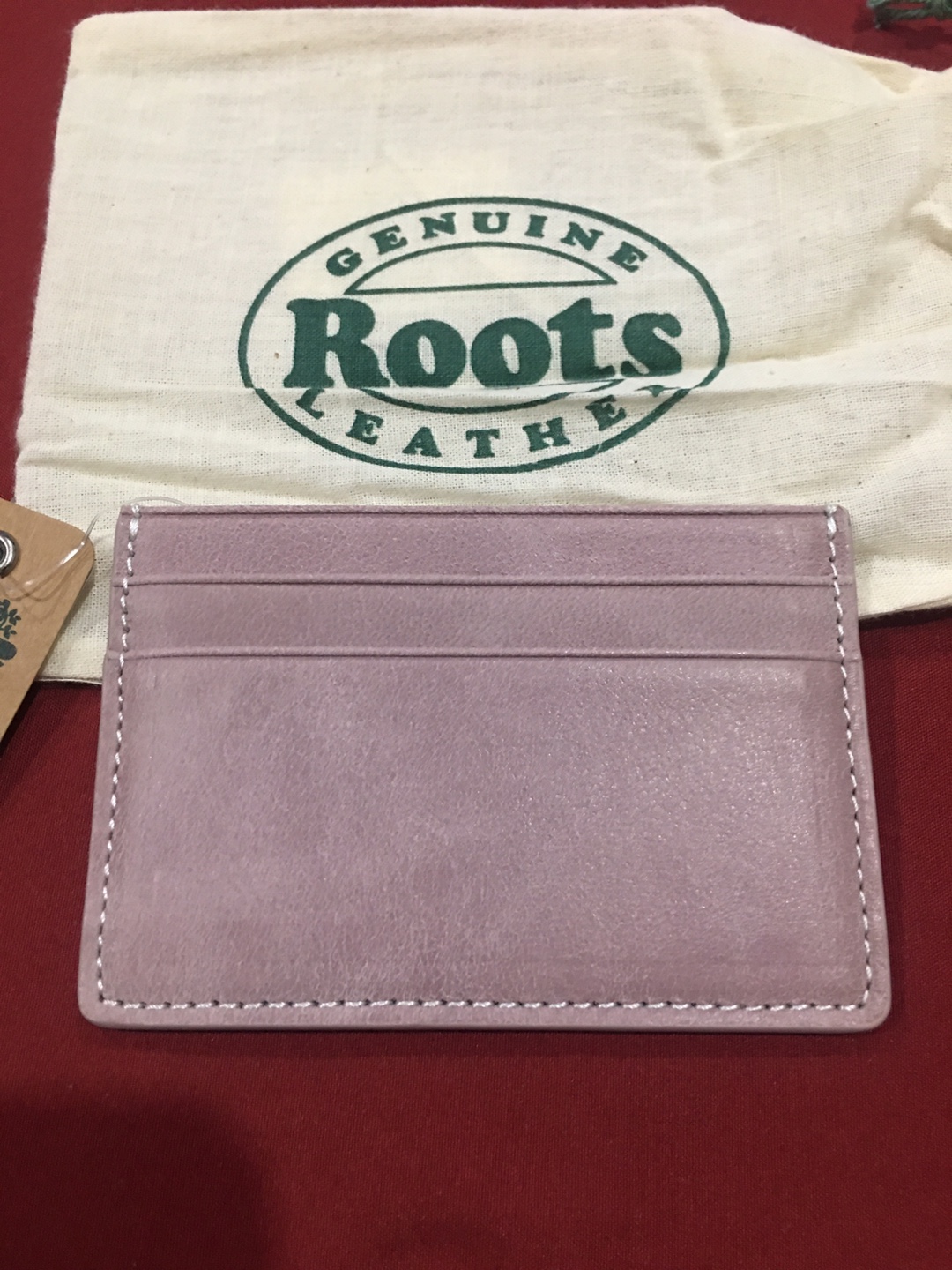 Roots Rose Des Bois Card Holder - New - photo 2