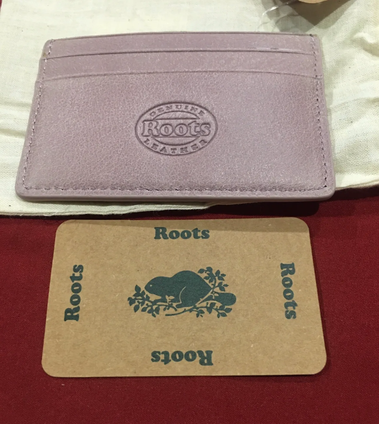 Roots Rose Des Bois Card Holder - New image indicator(4)
