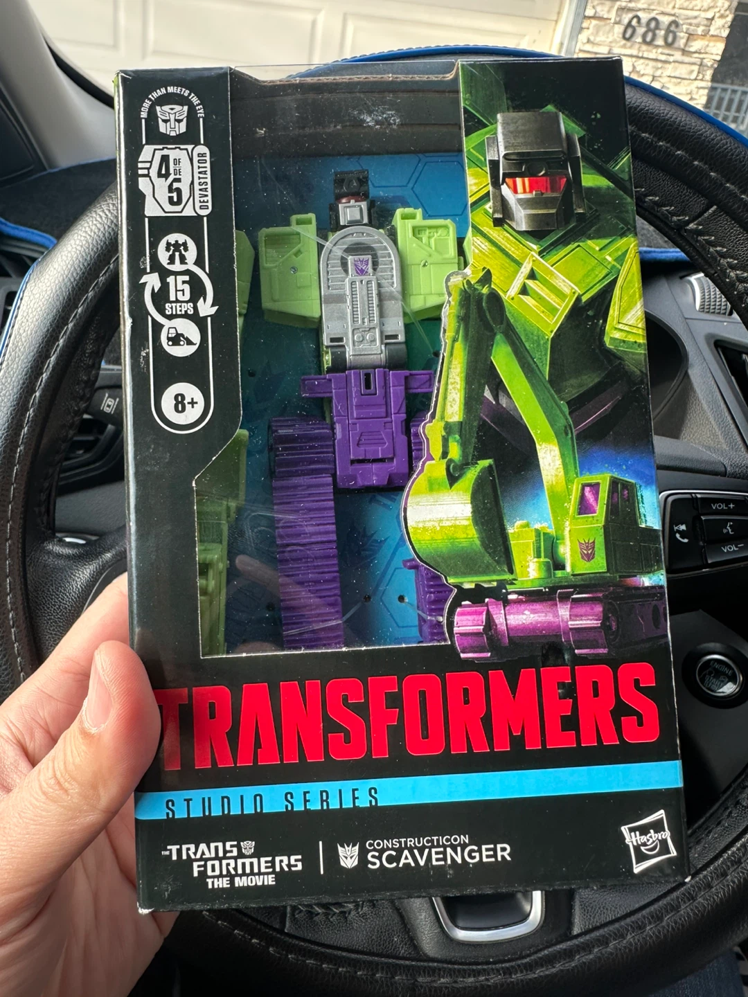 Transformers Studio Series Constructicon Scavenger