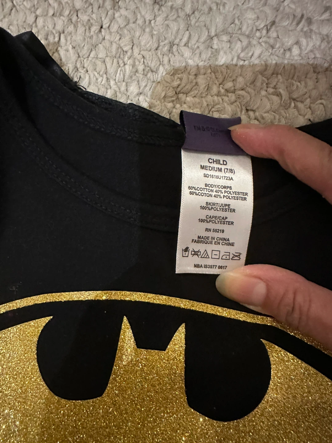 Batman Dress Up Costume - Size Medium (7/8) - photo 2