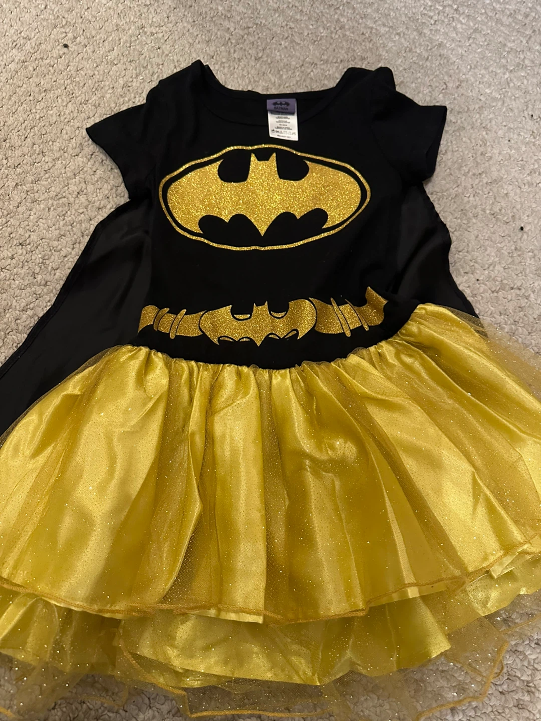 Batman Dress Up Costume - Size Medium (7/8)