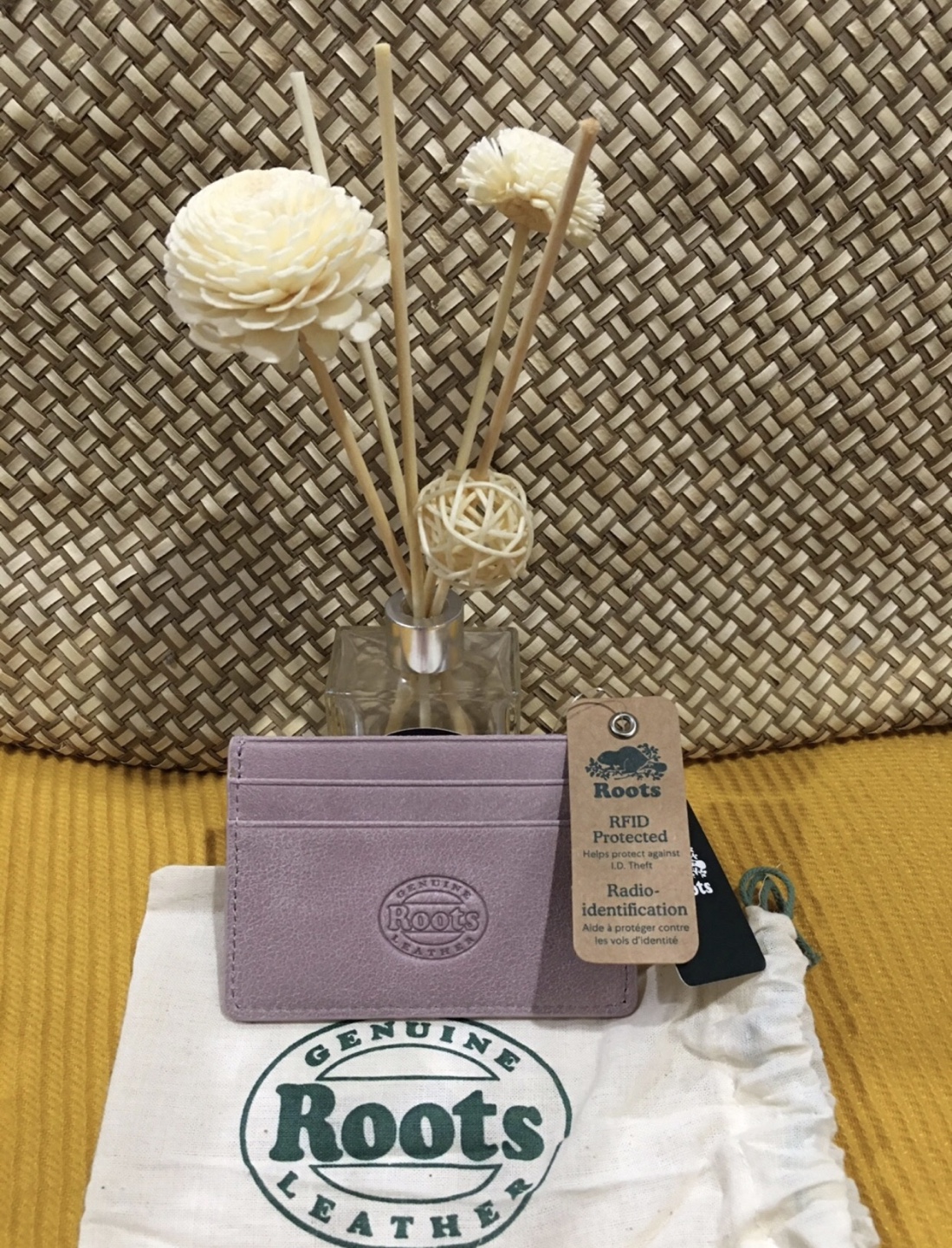 Roots Rose Des Bois Card Holder - New - photo 5