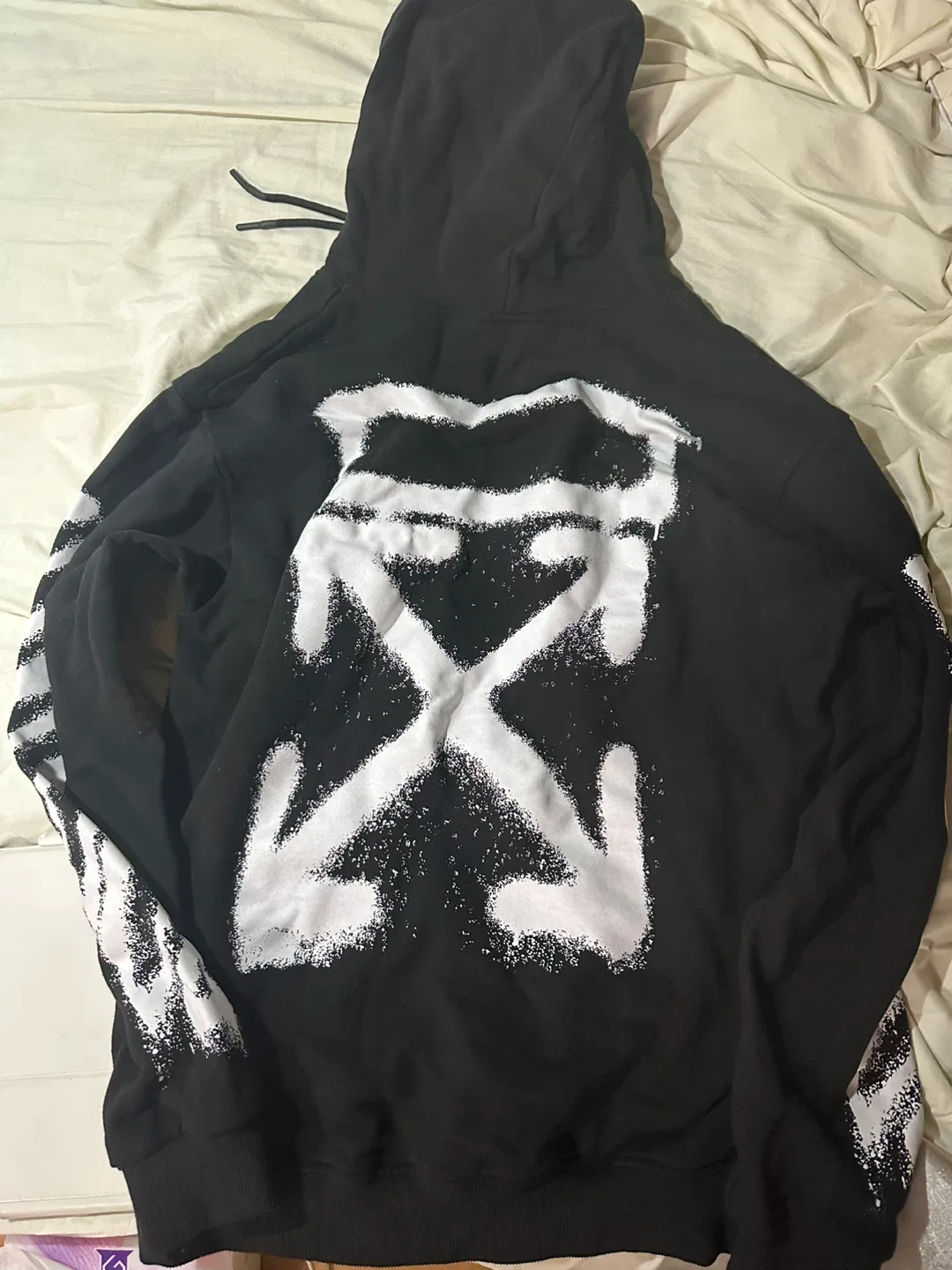 Off-White Black Hoodie image indicator(2)