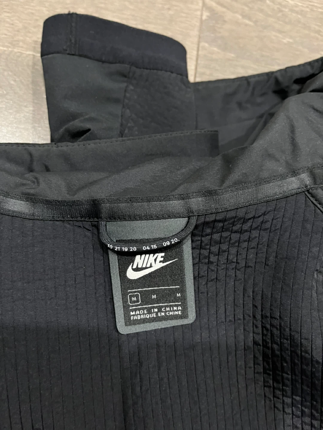 Nike Tech Fleece Windrunner Jacket - Black, Size M - photo 3