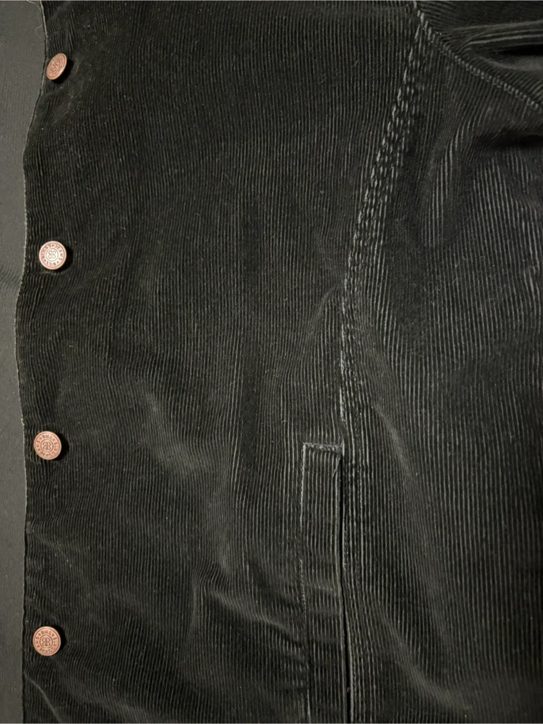 Vintage Corduroy Jacket - Black image indicator(4)