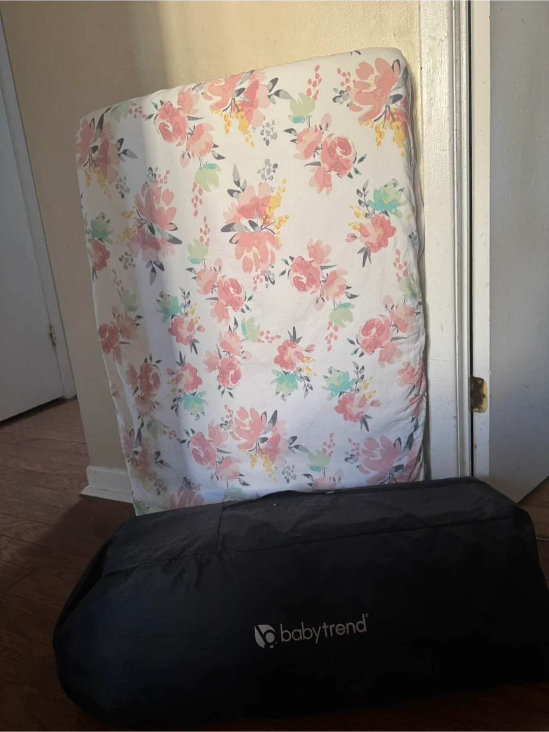 Baby trend play pen and  mattress