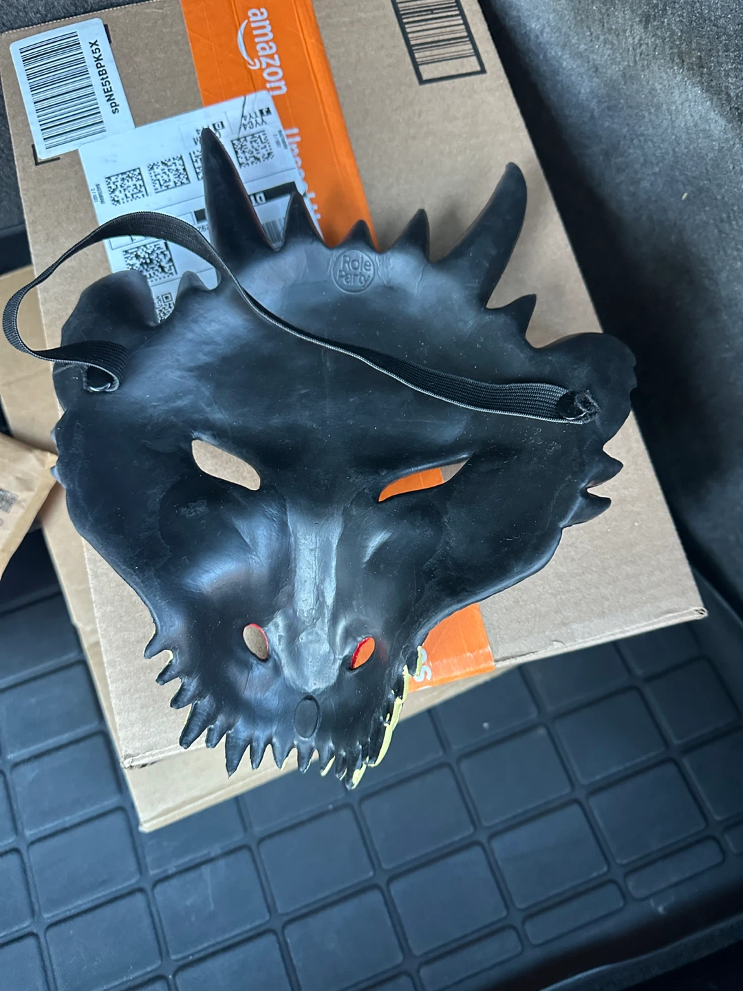 Halloween Roleffy Black Dragon Mask - photo 4