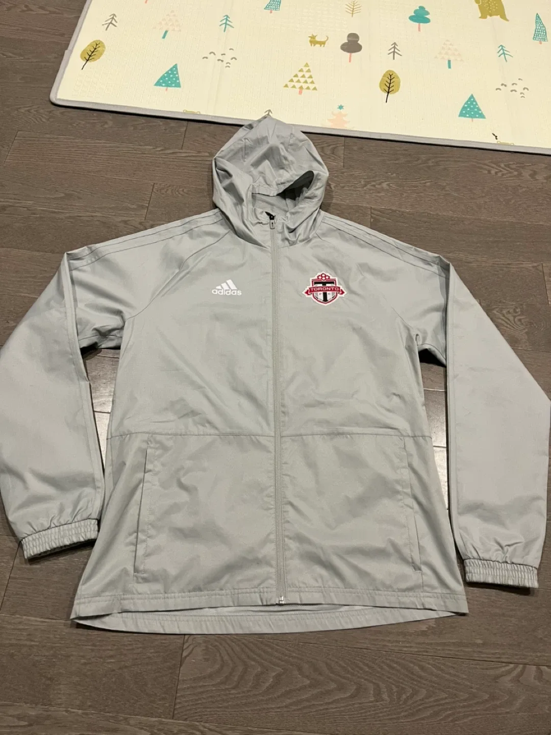 Adidas Toronto FC Grey Jacket - Size M thumbnail