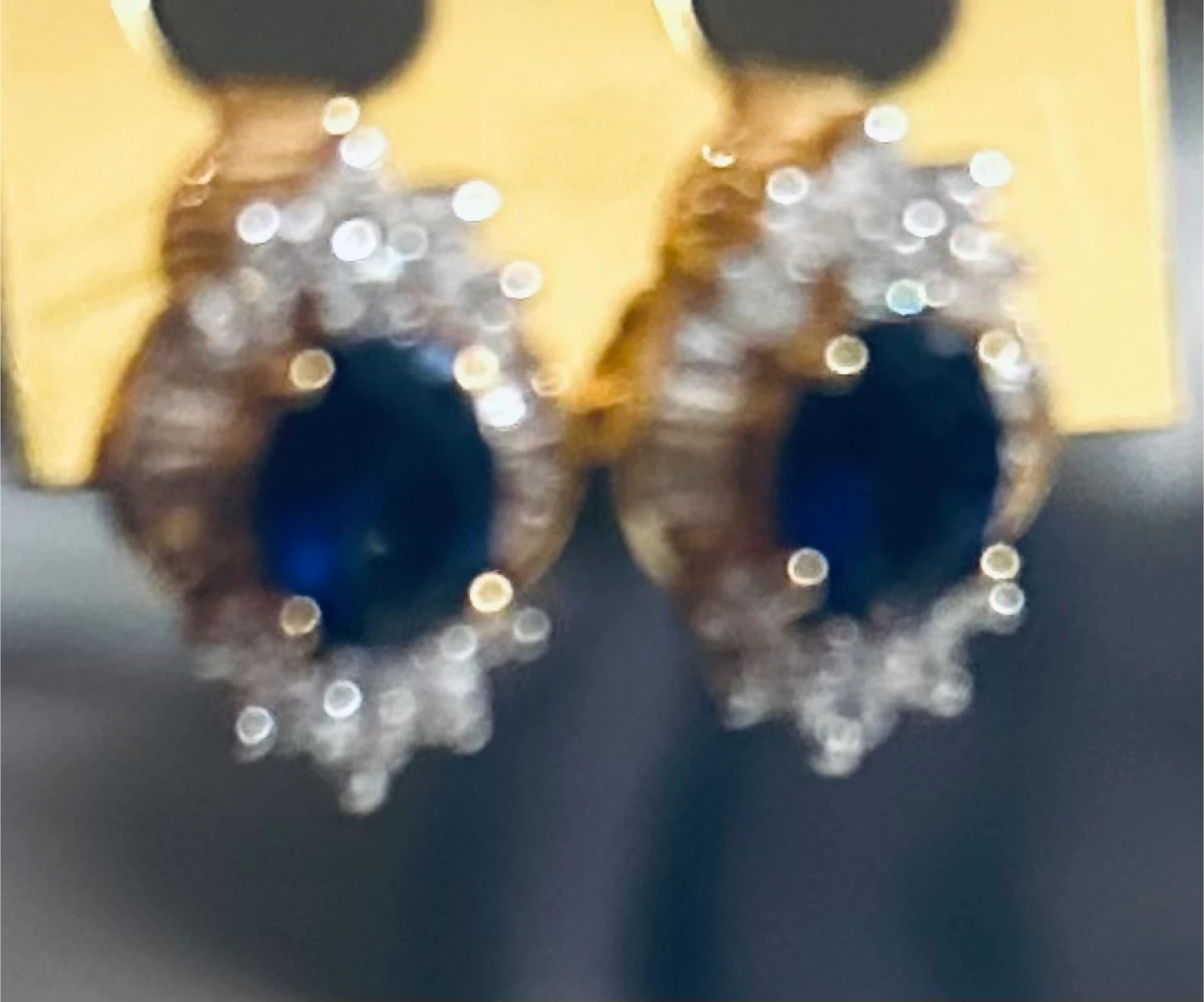 Sapphire & zirconia Earrings - photo 3