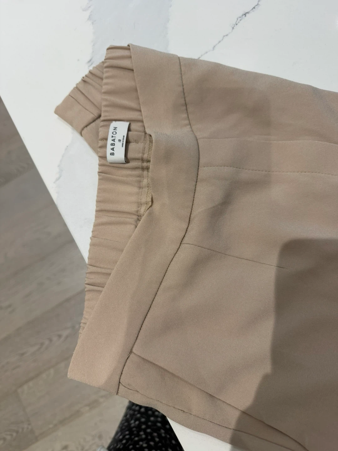 Aritzia Babaton Cream Beige Trouser - Size Small - photo 2