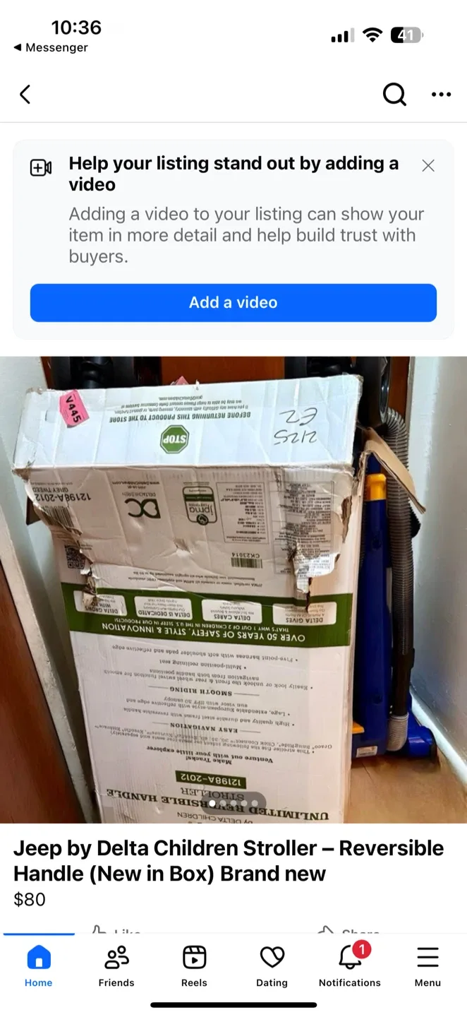 Jeep Unlimited Reversible Handle Stroller image indicator(6)