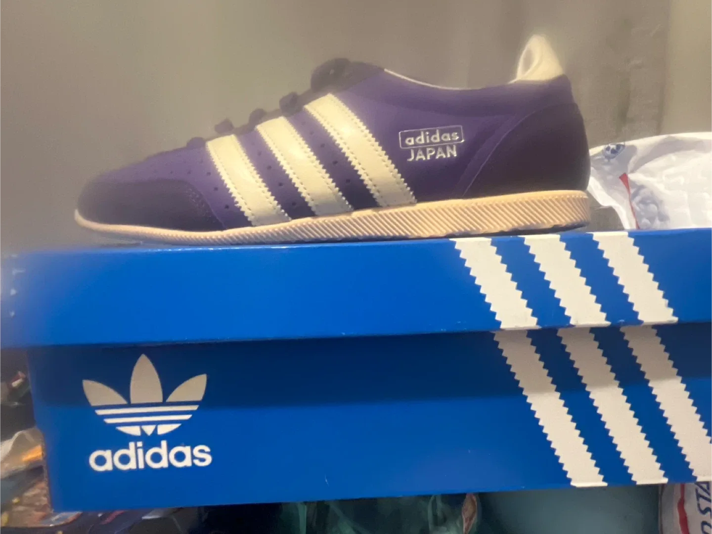 Adidas Japan W Purple/White US 8 Women's Shoes thumbnail