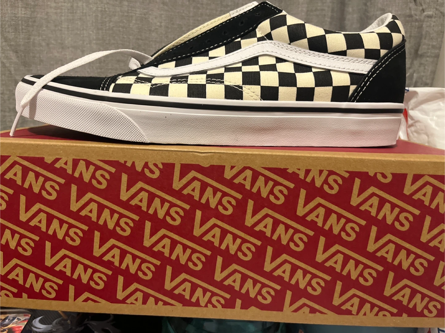 Vans Old Skool Checkered, Men's Size 10