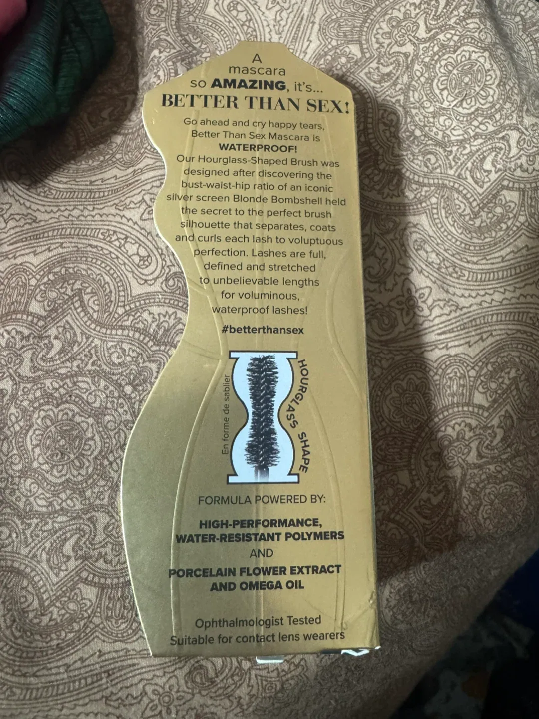 Too Faced Better Than Sex Waterproof Mascara - NEW image indicator(3)