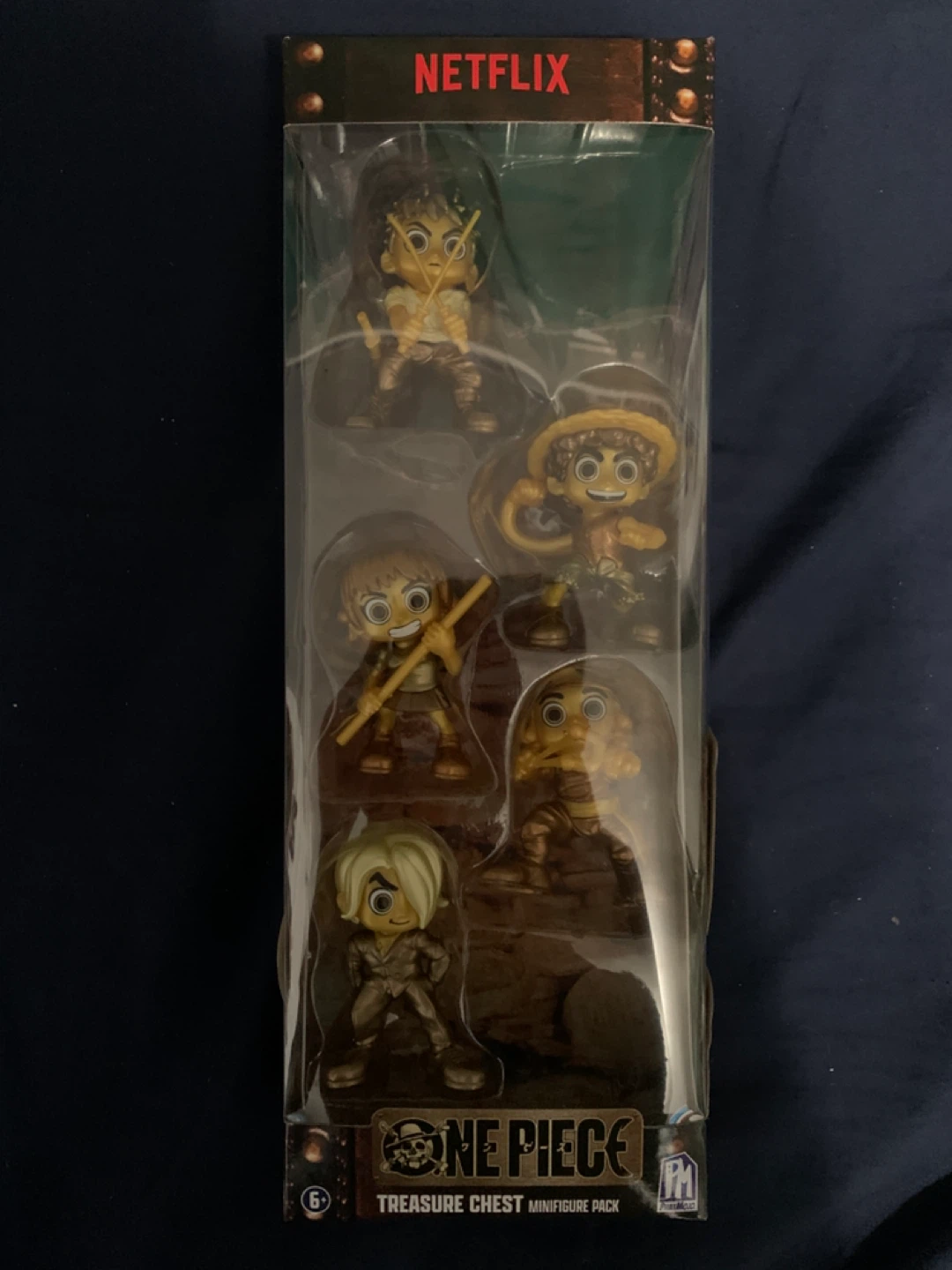 One Piece Treasure Chest 5 Piece Minifigure Pack Netflix