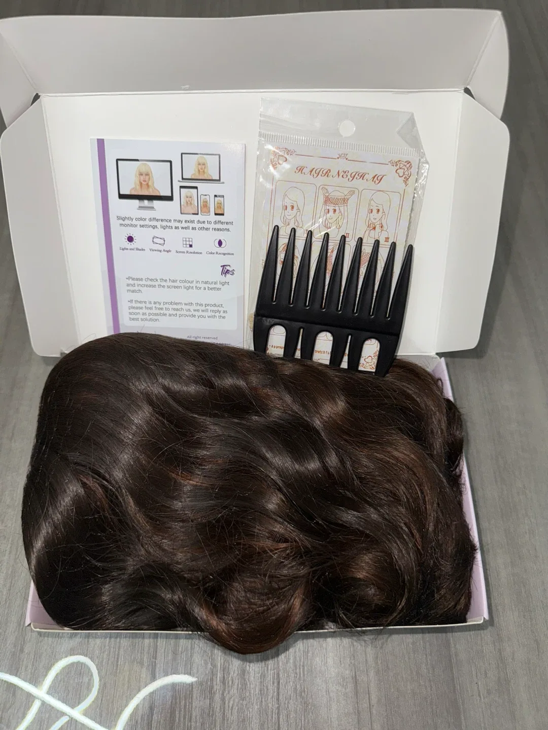 BARSDAR Short Curly Wig. 12 inch image indicator(5)