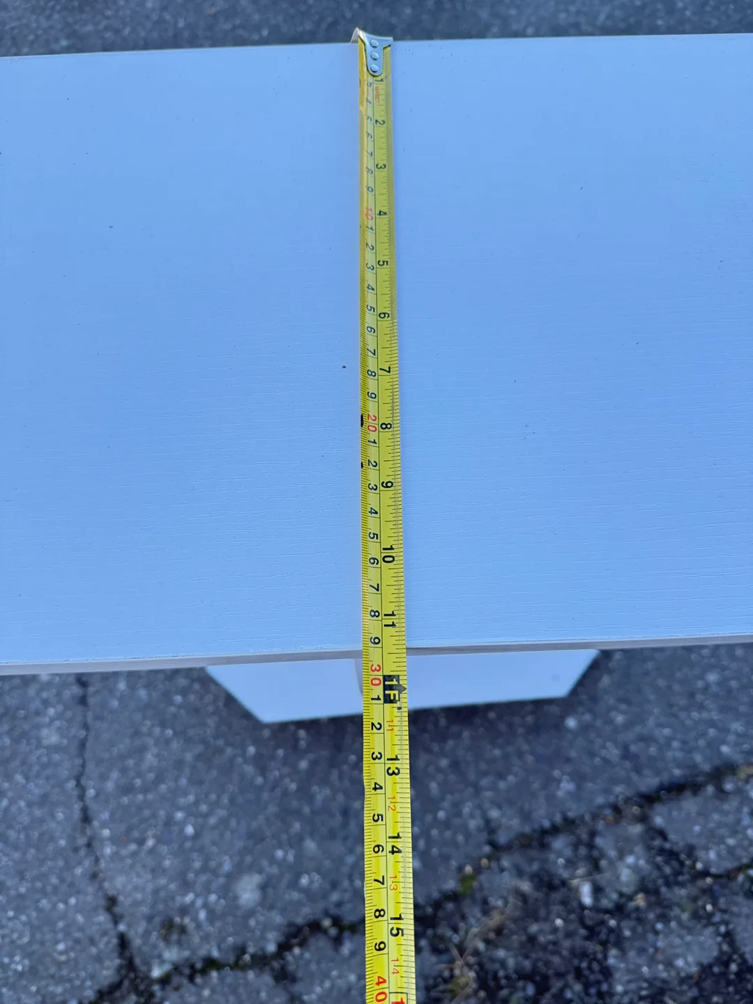 White Accent  wood console Table -32" Long image indicator(3)