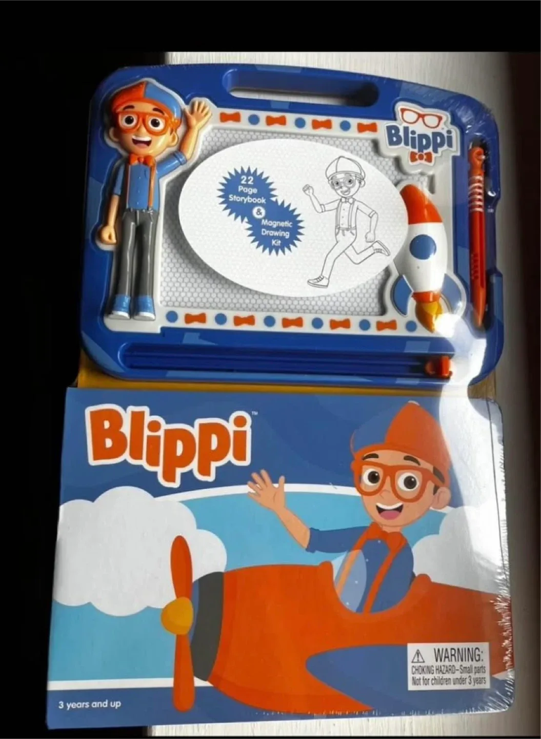 Pad Edit listing Blippi Activity Book, Magnetic Drawing Doodle thumbnail