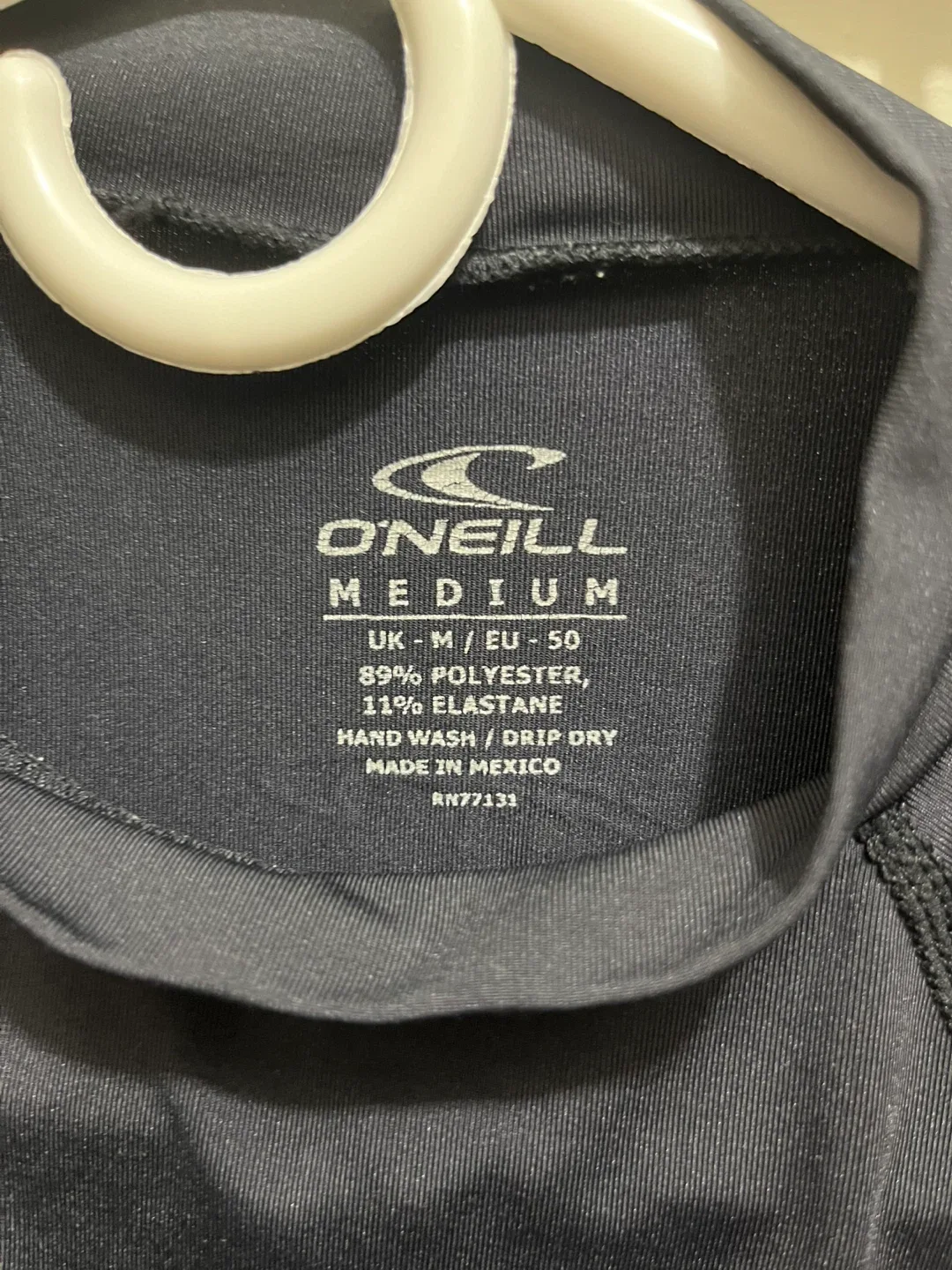 O'Neill Medium Rash Guard - Black image indicator(2)