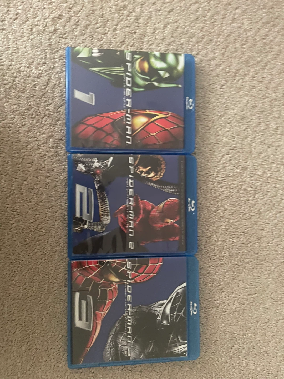 Spider-Man Blu-ray Movies Collection