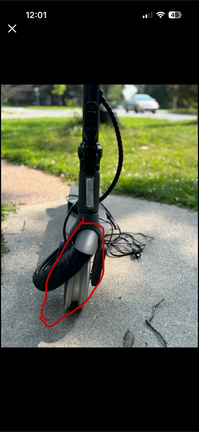 INVANTI E30 Electric Scooter – As-Is (Needs repair)