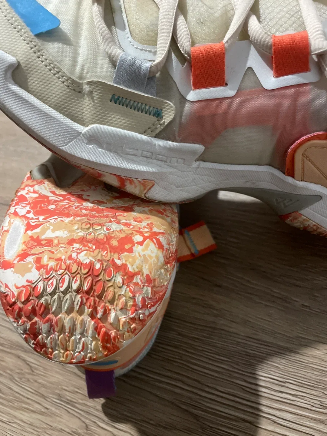 Nike Air Jordan Why Not .5 Sail Camellia Purple Nebula image indicator(4)