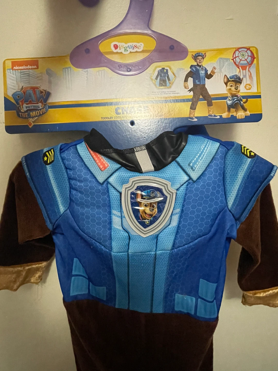 Paw Patrol Chase Costume - Toddler Size