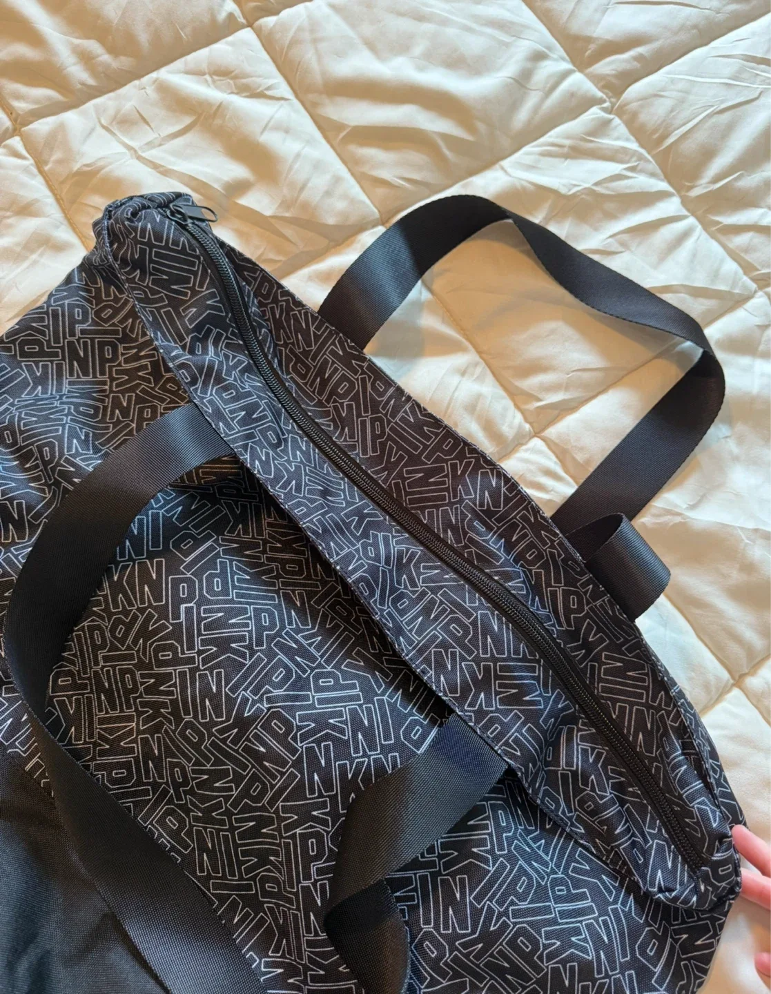 Pink Tote Bag image indicator(2)