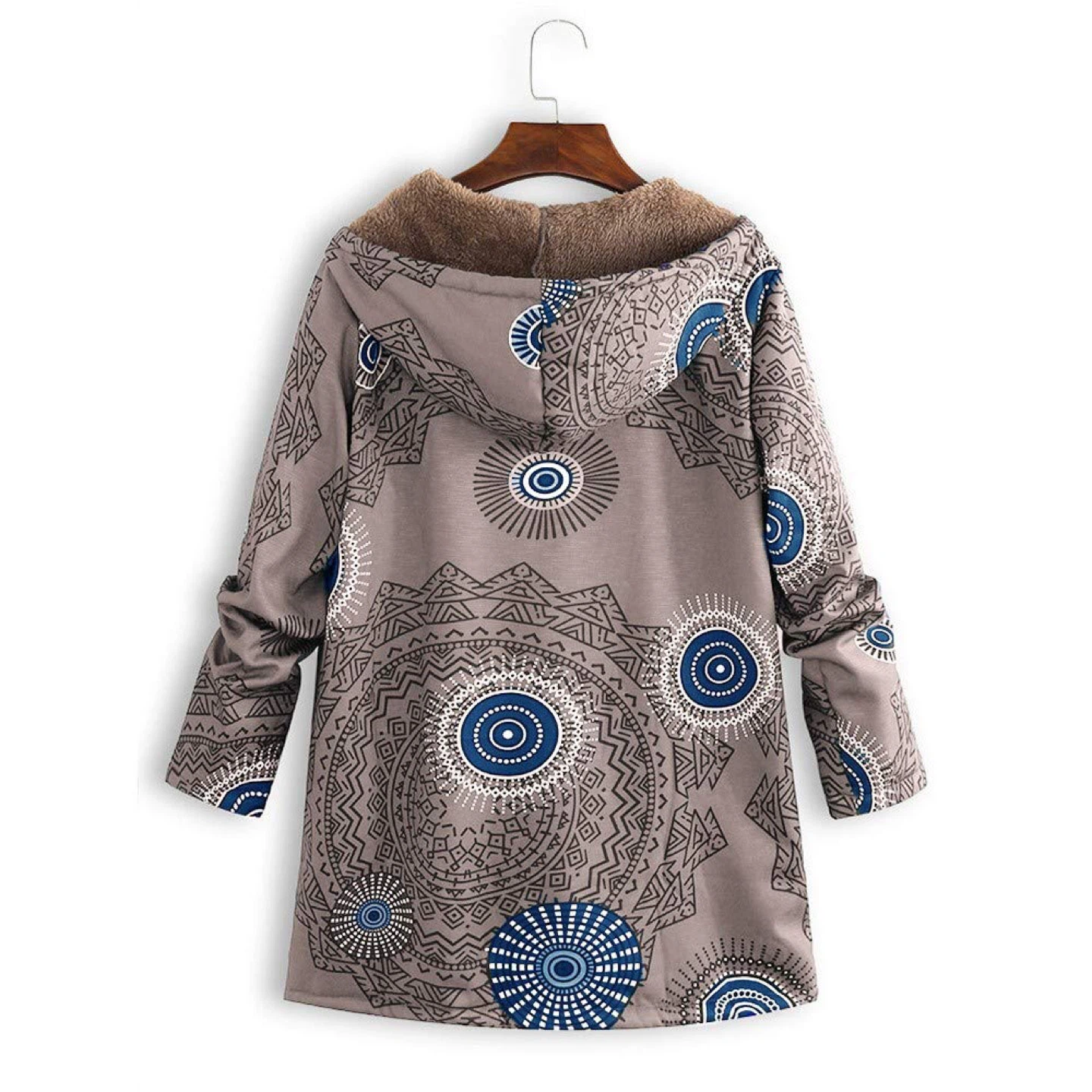 Hooded Fleece Lined Jacket - Size Large - photo 2
