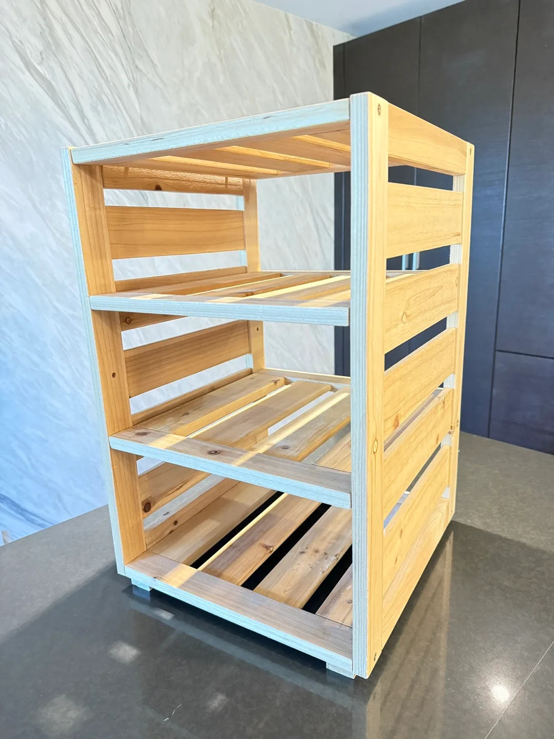 Wooden Wine Rack Shelf thumbnail