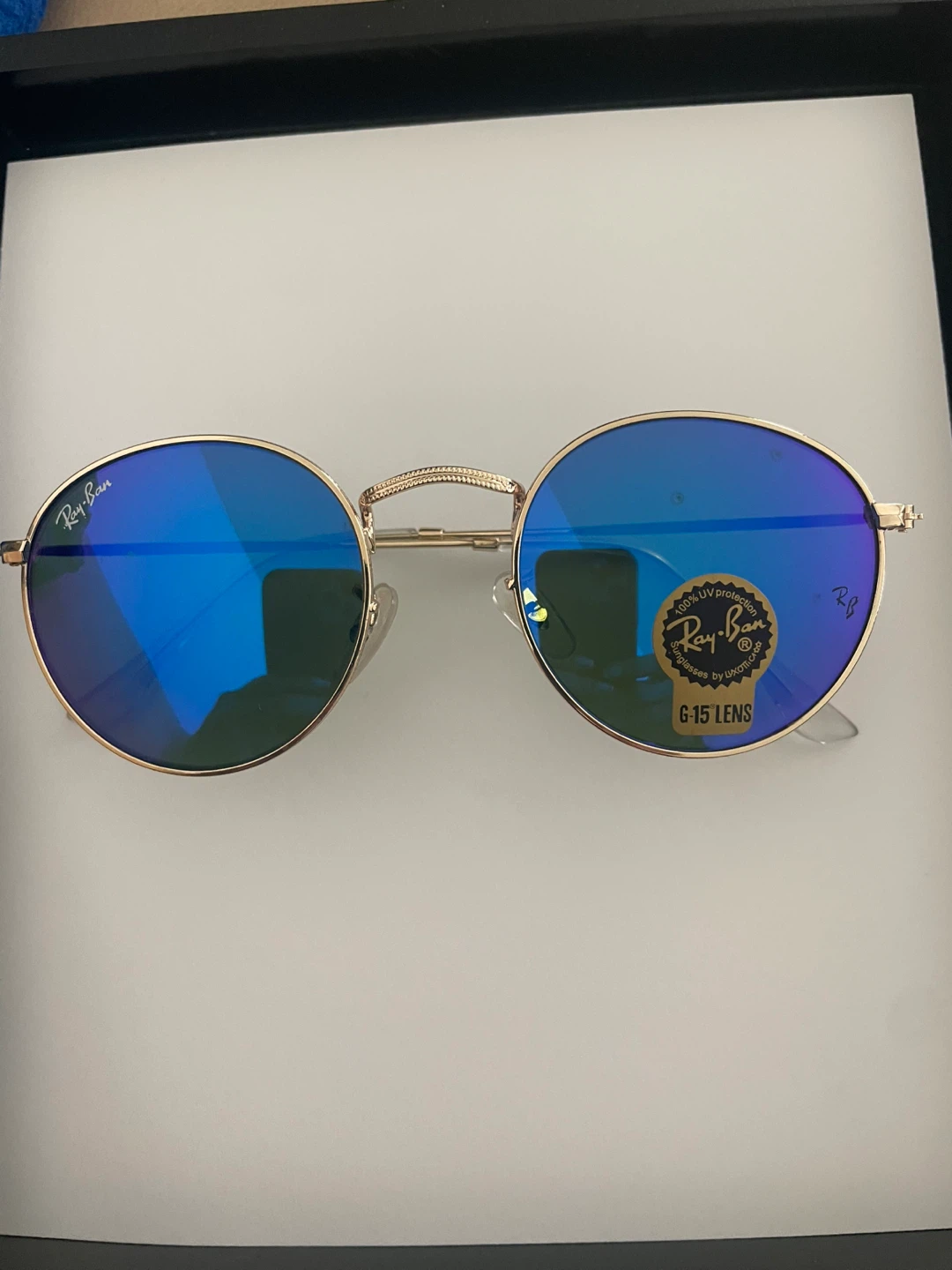 Ray-Ban RB3447 Sunglasses - Gold Frame, 50mm - photo 2