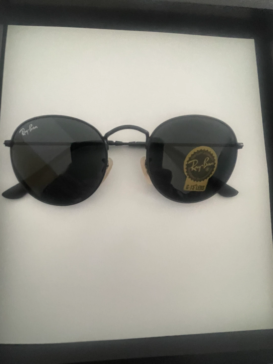 Ray-Ban Round Metal Sunglasses - Black
