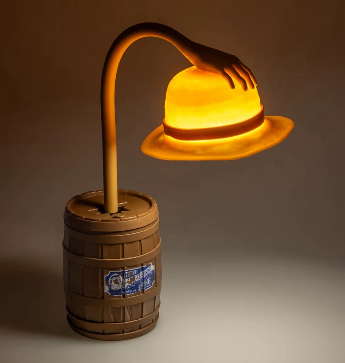 One Piece Straw Hat Posable Light - New in Box! - photo 4