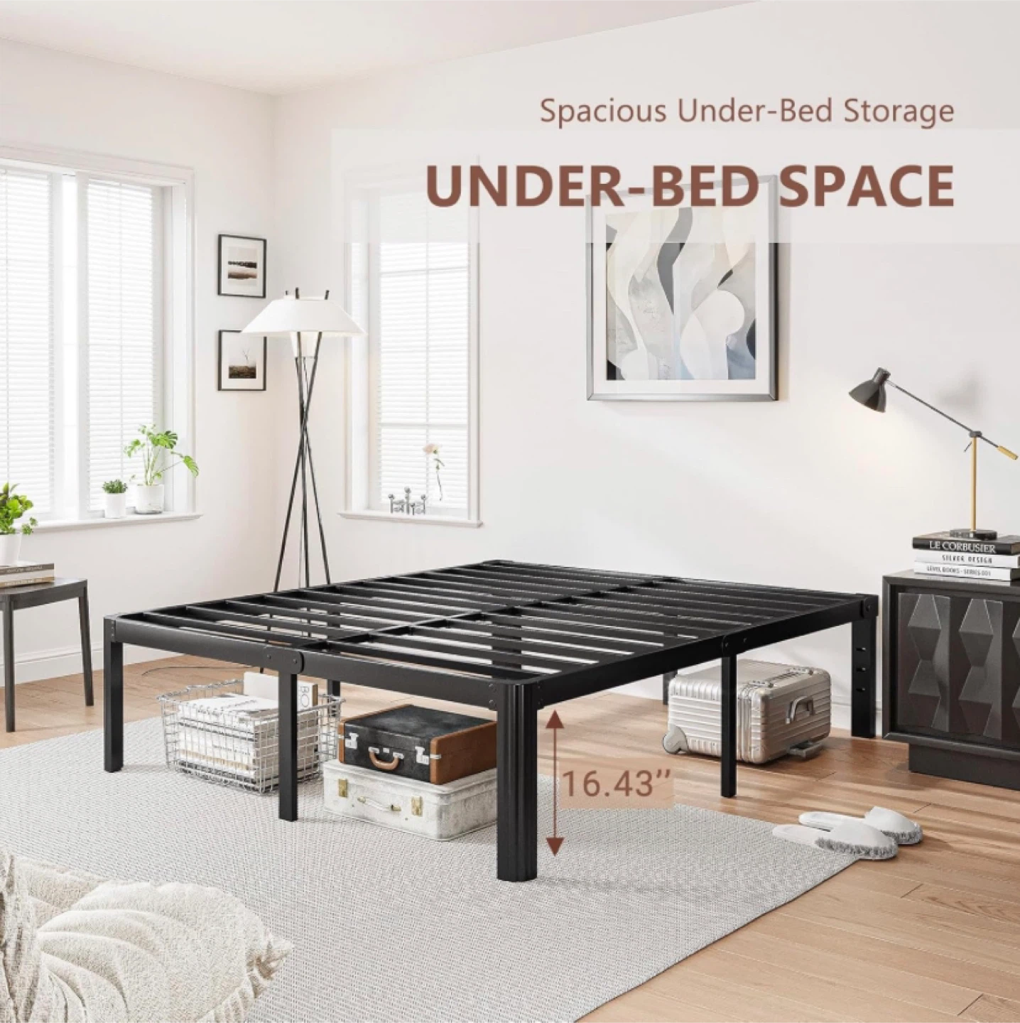 Nordicbed 12 Inch High Platform Bed Frame - Queen - photo 4